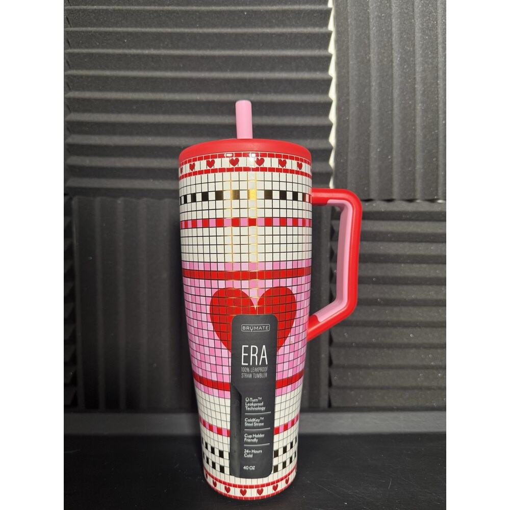 BruMate X Anthropologie Exclusive LOVE ON LOCK 40oz Era Tumbler | MINOR FLAW